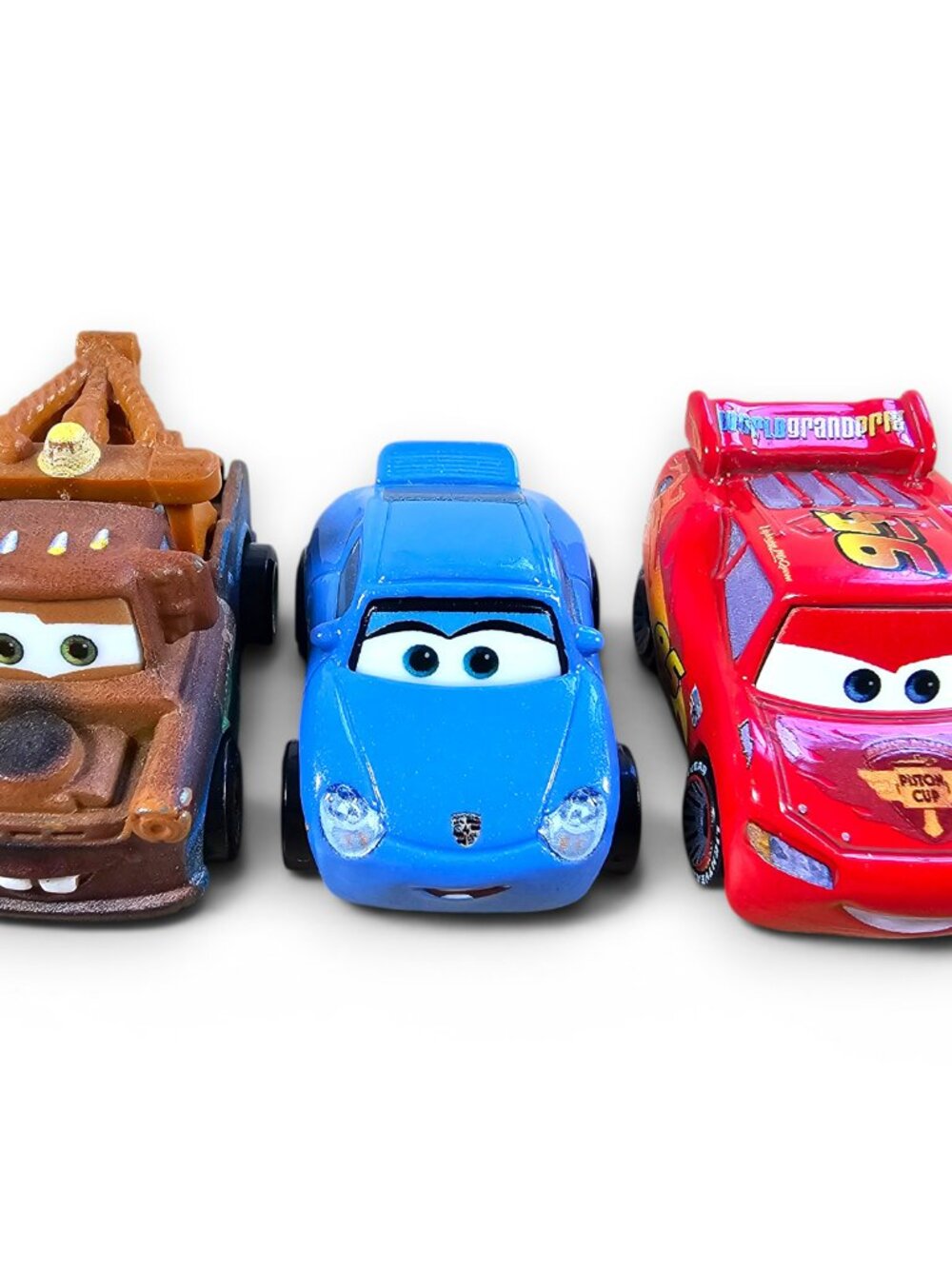 Mattel Disney Pixar Cars Mini Racers Diecast Lot of 3 Lightning Sally Mater 1.5"